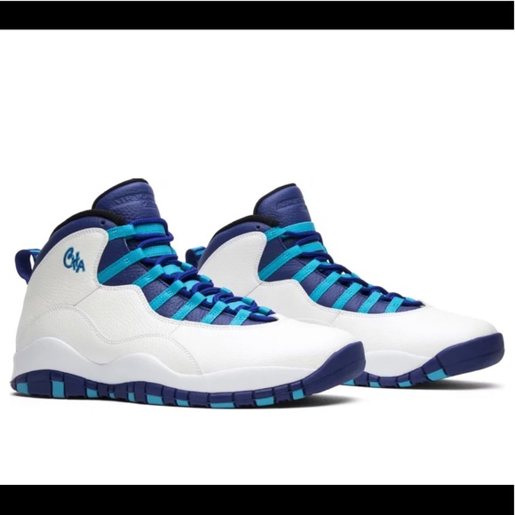 Air Jordan 10s “Charlotte Hornets” - Picture 1 of 8